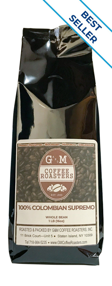 Colombian Supremo - 1lb. | Best Price in 2024 at G&M COFFEE