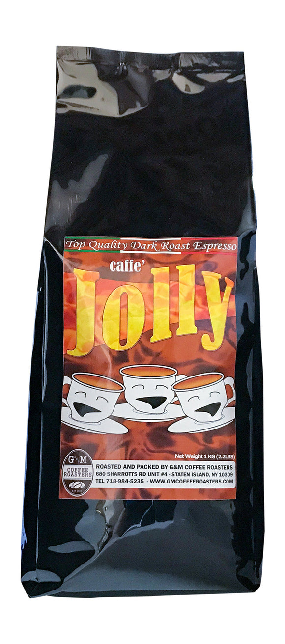 Caffe Jolly - 1kg. or 1lb. - Premium Espresso from G&M COFFEE ROASTER, INC - Just $13.50! Shop now at G&M COFFEE ROASTER, INC