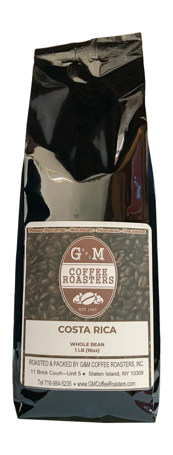 Costa Rica - 1lb. - Premium Coffee from G&M COFFEE ROASTER, INC - Just $16.00! Shop now at G&M COFFEE ROASTER, INC