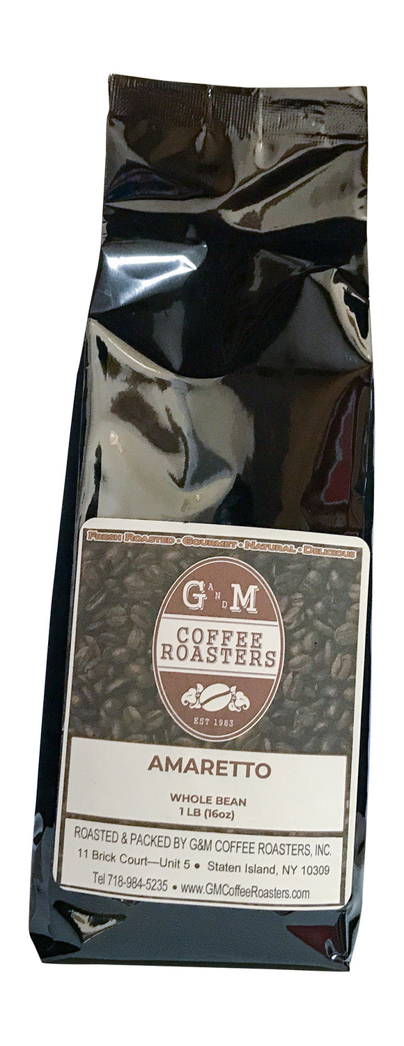 Amaretto - 1lb. - Premium Flavored from G&M COFFEE ROASTER, INC - Just $12.00! Shop now at G&M COFFEE ROASTER, INC